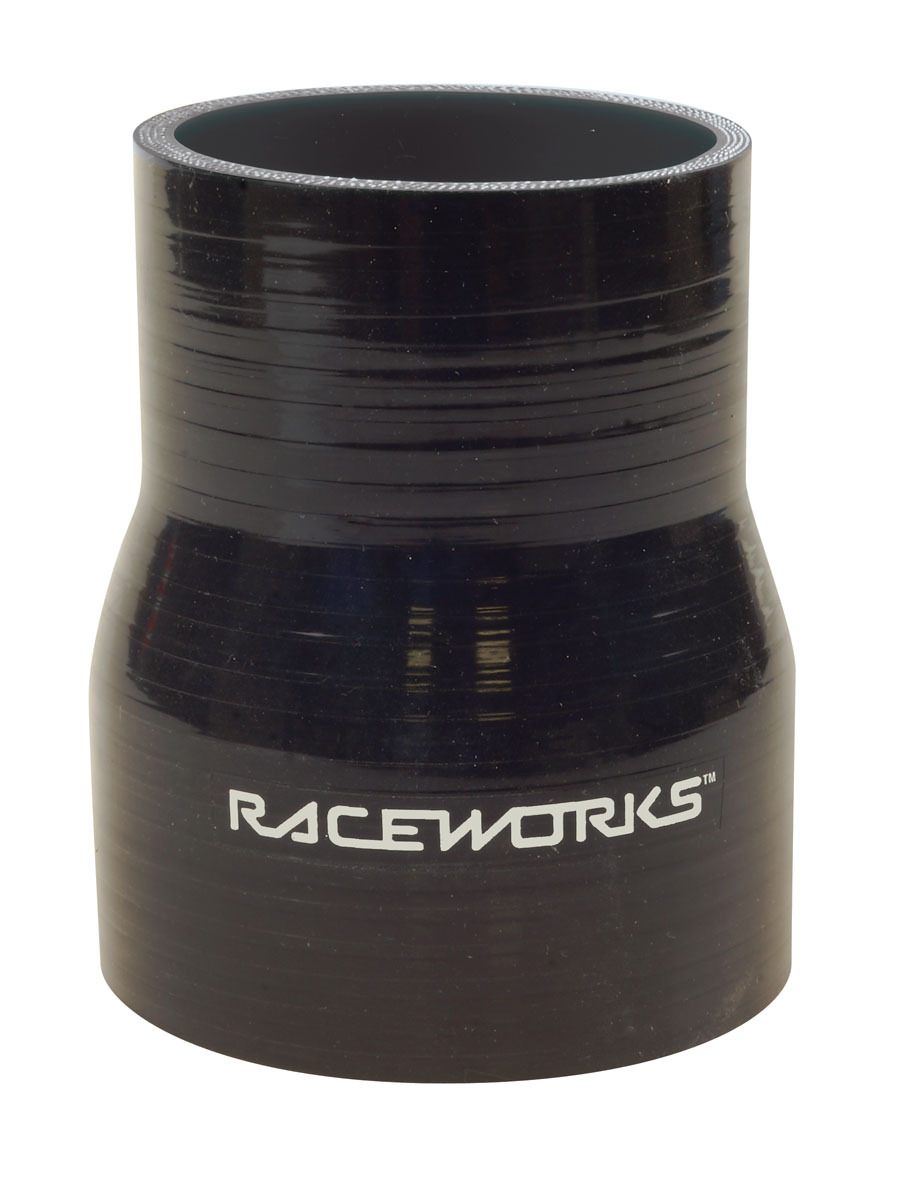 Raceworks 23 Degree 2.5" (63mm) Black Silicone Elbow Hose – SHE-023-250BK