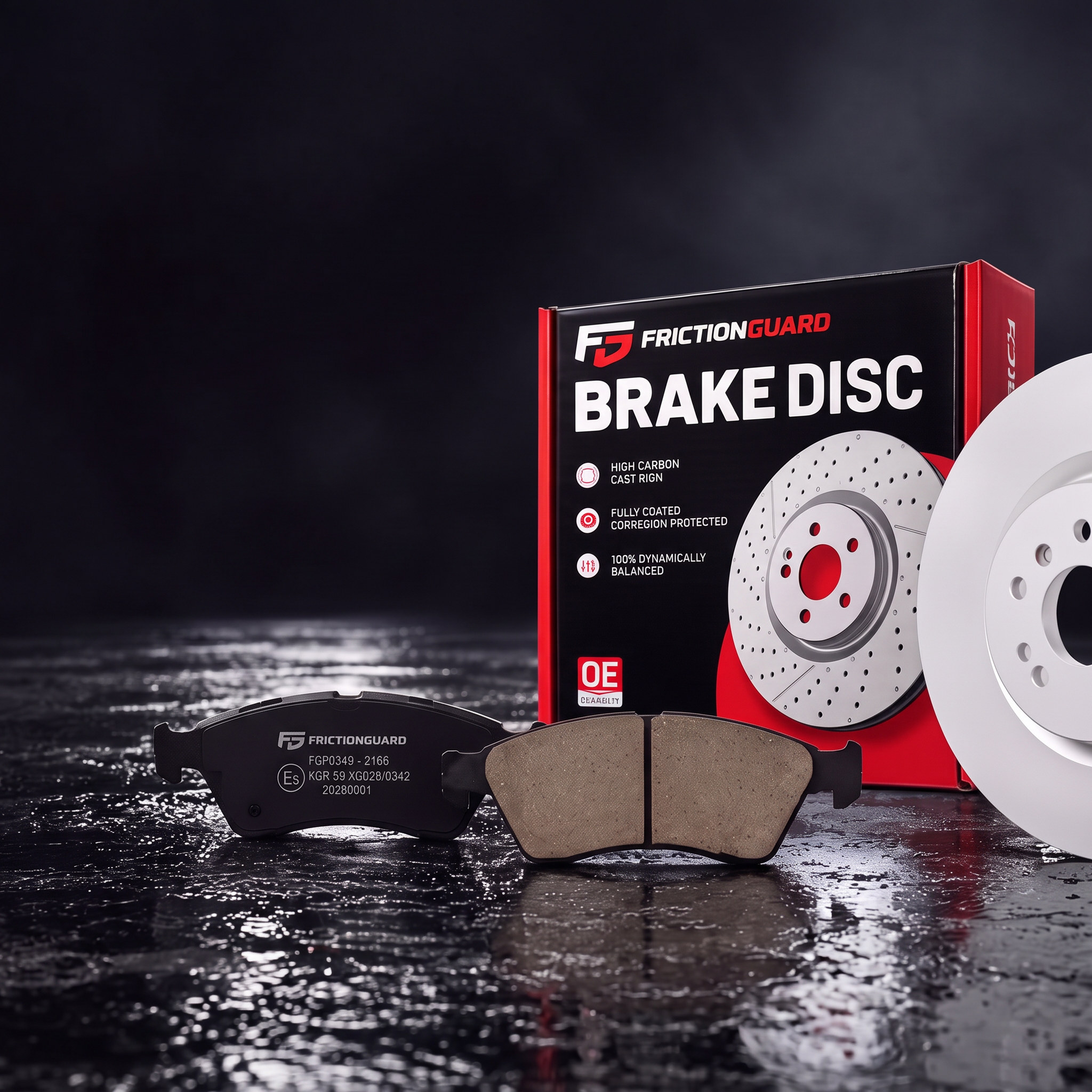 STOP! FRICTIONGUARD BRAKE PADS & DISCS