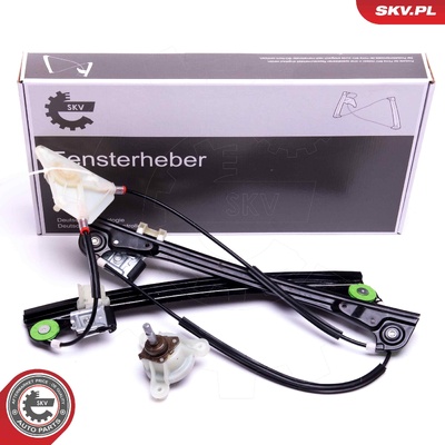 VW POLO 9N_ LEFT WINDOW REGULATOR | OEM 6Q3837461F