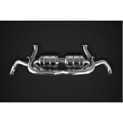 Capristo Valved Exhaust System Kit (Without Catalytic Converters) for Audi R8 V8 Post Facelift - 02AU00803004
