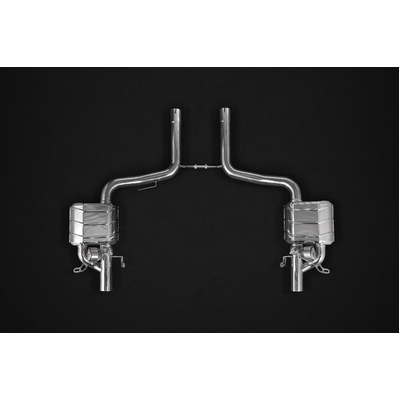 Capristo Valved Exhaust System Kit for Mercedes C63 Black Series (W204) - 02MB02003015