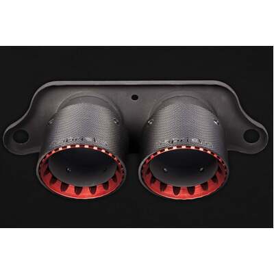 Capristo Exhaust Tips for Porsche 991.2 GT3/RS - 02PO08603010