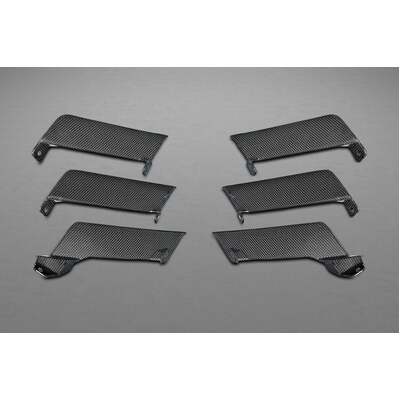 Capristo Carbon Fibre Air Outlet Ribs for Ferrari 458 Speciale - 03FE00410015LG