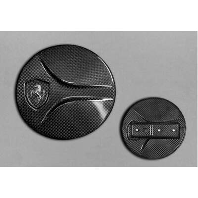 Capristo Carbon Fibre Fuel Cap for Ferrari 488 GTB & GTS - 03FE08710005LG