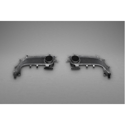 Capristo Carbon Fibre Tailpipes With Frame for Ferrari 488 GTB/GTS - 03FE08710028LM