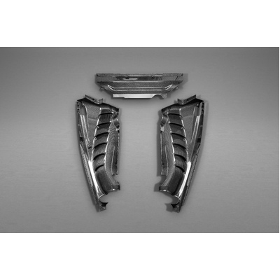 Capristo Carbon Fibre Motor Compartment Side Covers for Ferrari 488 GTB - 03FE08710037LG