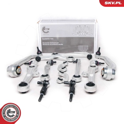 AUDI A4 B6 12 ELEMENTS CONTROL ARM SET | OEM 4B0419811B