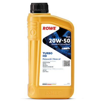 ROWE HIGHTEC TURBO HD SAE 20W-50 - 1L