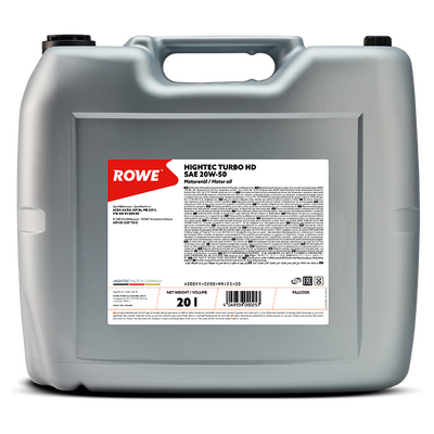 ROWE HIGHTEC TURBO HD SAE 20W-50 - 20L