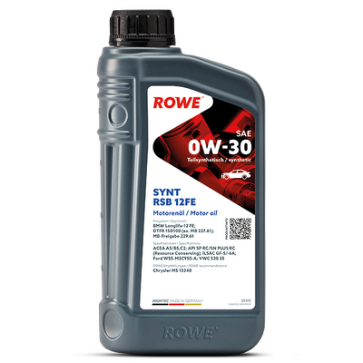 ROWE HIGHTEC SYNT RSB 12FE SAE 0W-30 - 1L