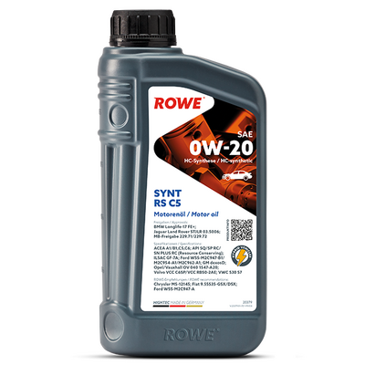 ROWE HIGHTEC SYNT RS C5 SAE 0W-20 - 1L