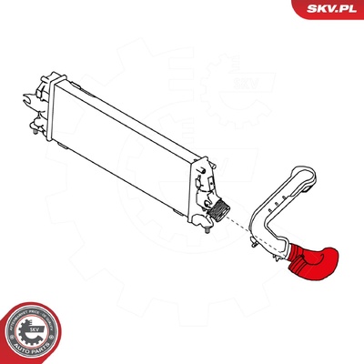 OPEL VIVARO A TURBOCHARGER HOSE | OEM 8200923261