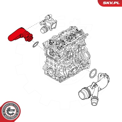 BMW 1 SERIES 3 X3 RADIATOR HOSE | OEM 11537572158