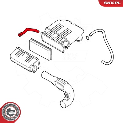FIAT DOBLO IDEA LINEA PUNTO PANDA GRANDE PUNTO PUNTO EVO 1.4 1.2 TURBOCHARGER HOSE | OEM 71740824