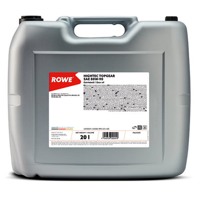 ROWE HIGHTEC TOPGEAR SAE 80W-90 - 20L