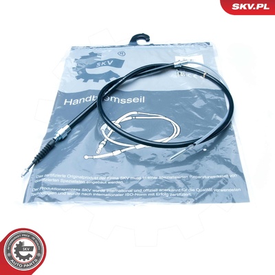 VW CORRADO GOLF III VI VENTO RIGHT HANDBRAKE CABLE/RIGHT | OEM 1H0609721E