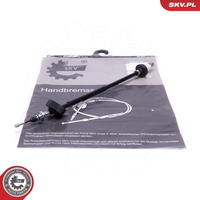 MERCEDES-BENZ S-CLASS W221, C216 LEFT HANDBRAKE CABLE | OEM 2214201385