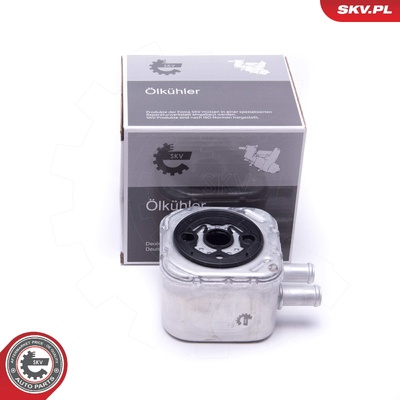 AUDI VW SEAT SKODA OIL COOLER, ENGINE OIL | OEM 028117021E