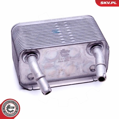 BMW 5 SERIES E53, X OIL COOLER, ENGINE OIL | OEM 17101439112