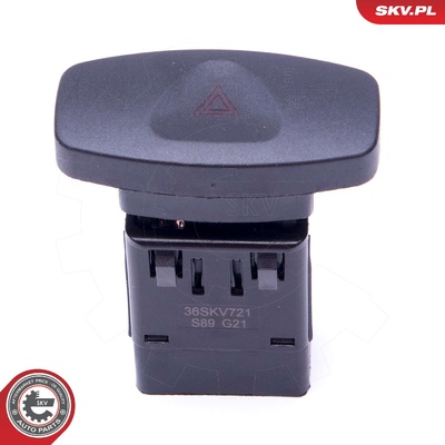 RENAULT CLIO III HAZARD LIGHT SWITCH | OEM 8200446717