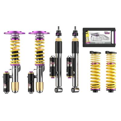 KW Coilover suspension V4 Clubsport incl. fa top mounts AUDI A3 (8V1, 8VK) 04/2012- (3978020N)