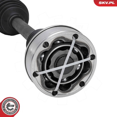 AUDI A3 Q2 SEAT ALTEA LEON SKODA OCTAVIA SUPERB VW CADDY GOLF PASSAT DRIVE SHAFT | OEM 5Q0407271BP