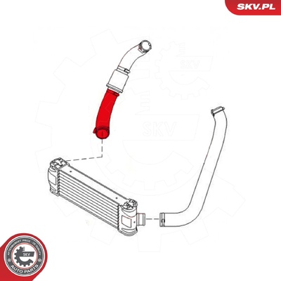 FORD TRANSIT 2.4 TDCI TURBOCHARGER HOSE | OEM 6C116K683BD
