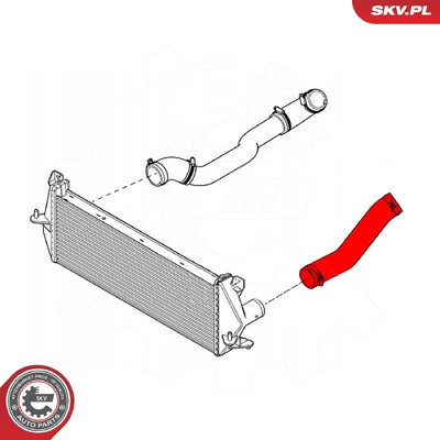 LAND ROVER DEFENDER 2.2 TD4 TURBOCHARGER HOSE | OEM LR029650