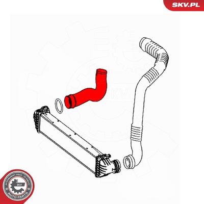MERCEDES-BENZ A-CLASS W169 B-CLASS W245 2.0 CDI TURBOCHARGER HOSE | OEM A1695280482