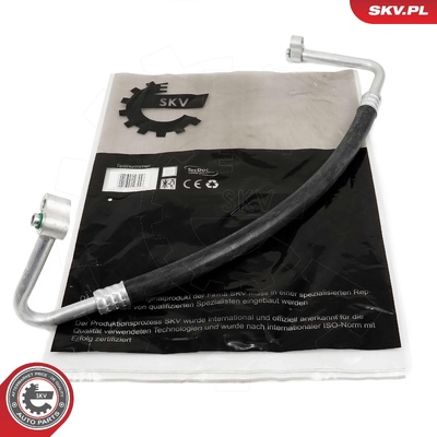 AUDI A3 SEAT LEON SKODA OCTAVIA VW BORA I GOLF IV HIGH PRESSURE LINE, AIR CONDITIONING | OEM 1J0820721CA