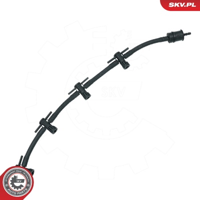 AUDI A3 A4 B8 A5 A6 C6 Q5 VW EOS GOLF VI PASSAT B6 HOSE, FUEL OVERFLOW | OEM 03L130235S