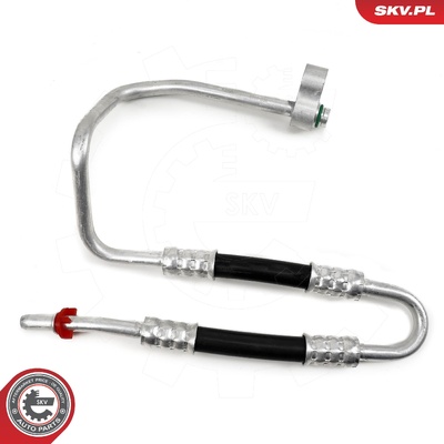 SEAT CORDOBA IBIZA III SKODA FABIA I ROOMSTER VW FOX POLO HIGH PRESSURE LINE, AIR CONDITIONING | OEM 6Q0820741A