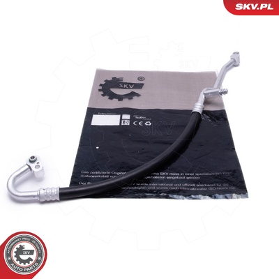 SEAT CORDOBA IBIZA III SKODA FABIA I ROOMSTER VW FOX POLO HIGH PRESSURE LINE, AIR CONDITIONING | OEM 6Q0820721S