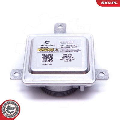 AUDI SEAT VW MODULE / BALLAST, XENON | OEM 8K0941597E
