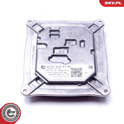 MERCEDES S-CLASS W221 MODULE / BALLAST, XENON | OEM A2218706389
