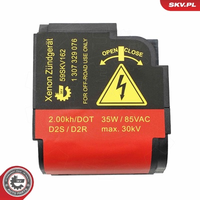 AUDI BMW CITROEN FORD VW MODULE / BALLAST, XENON | OEM 1307329076