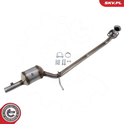 DACIA LOGAN SANDERO RENAULT LOGAN I CATALYTIC CONVERTER | OEM 6001547671