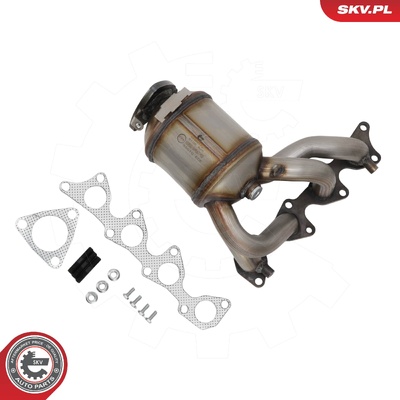 VW FOX CATALYTIC CONVERTER | OEM 030253031AK