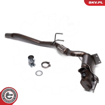 AUDI A3 VW GOLF VII SEAT ALTEA LEON SKODA OCTAVIA II SOOT/PARTICULATE FILTER, EXHAUST SYSTEM | OEM 1K0254705HX