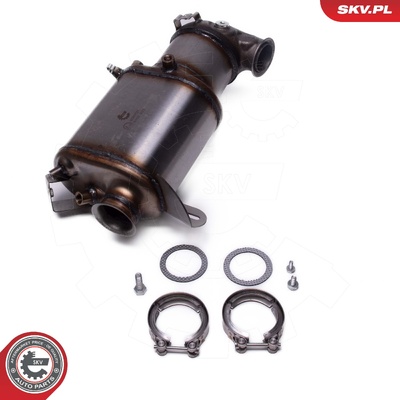 VW TRANSPORTER T5 T6 SOOT/PARTICULATE FILTER, EXHAUST SYSTEM | OEM 7E0254700DX