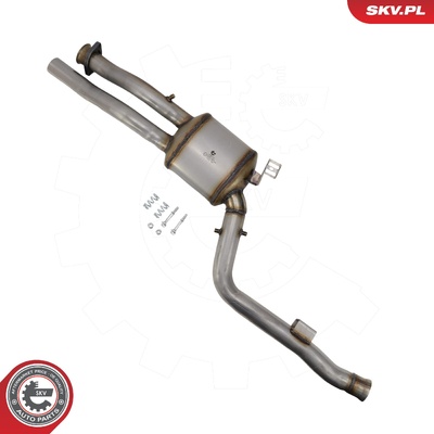 MERCEDES-BENZ CLS C219 E-KLASA W211, S211 SOOT/PARTICULATE FILTER, EXHAUST SYSTEM | OEM A2114901720