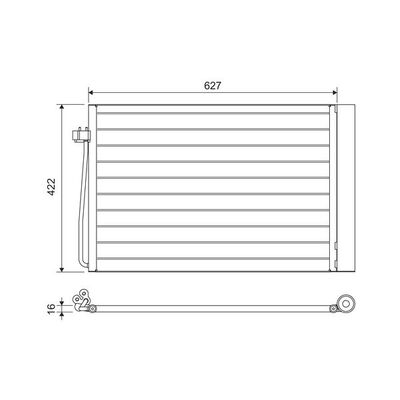 Valeo B CONDENSOR A/C E60/E61/E65/E6 - 64508379885