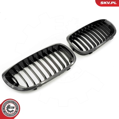 BMW 3 SERIES E46 FACELIFT COUPE RADIATOR GRILLE | OEM 51137064317