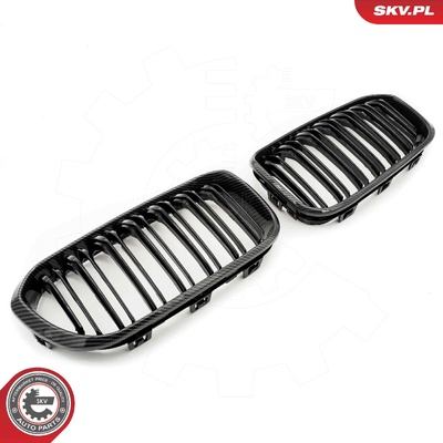 BMW 1 SERIES F20 FACELIFT RADIATOR GRILLE | OEM 51712357461