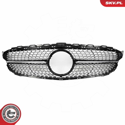 MERCEDES C-KLASA W205, 2015-2018 RADIATOR GRILLE | OEM A2058804383