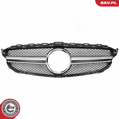 MERCEDES C-KLASA W205, 2015-2018 RADIATOR GRILLE | OEM A2058804383