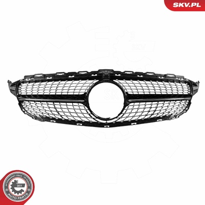WITH CAMERA MOUNT DIAMOND GLOSSY BLACK | OEM MERCEDES C-CLASS (W205, 2015-2018)