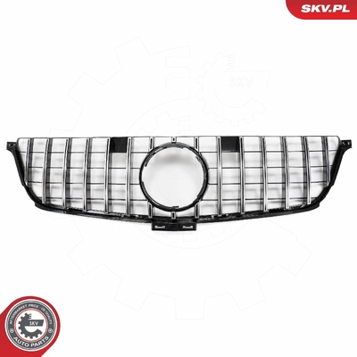 MERCEDES M-KLASA W166, 2013-2015 RADIATOR GRILLE | OEM A16688009859040