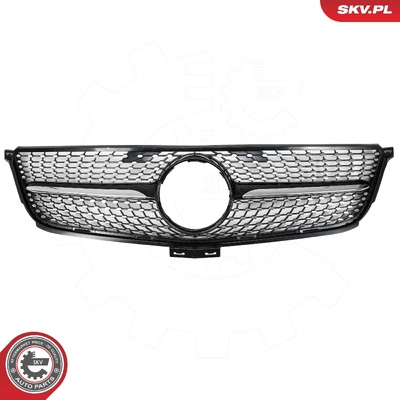 MERCEDES M-KLASA W166, 2013-2015 RADIATOR GRILLE | OEM A16688009859040