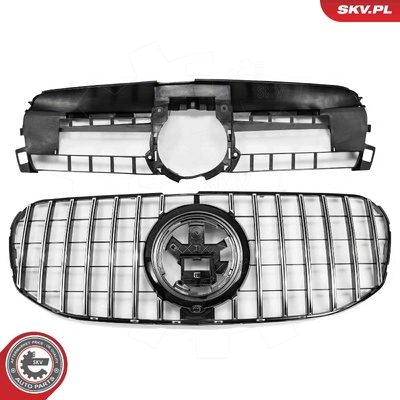MERCEDES GLS X167, 2020-OBECNIE RADIATOR GRILLE | OEM A1678881100